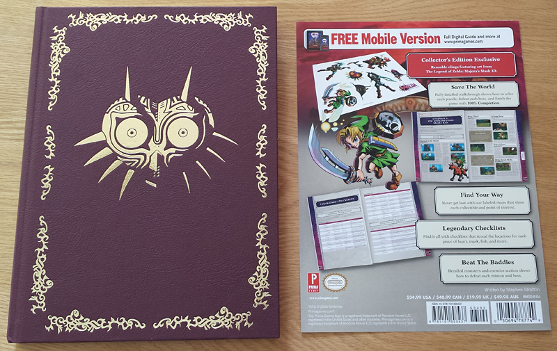 The Legend of Zelda Majora's Mask 3D - Collector's Edition Guide